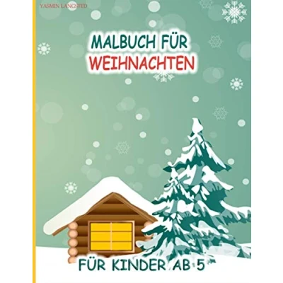 Abbildung von Malbuch für Weihnachten: Weihnachtsmalbuch Kinder ab 5 Jahren mit 33 Motiven