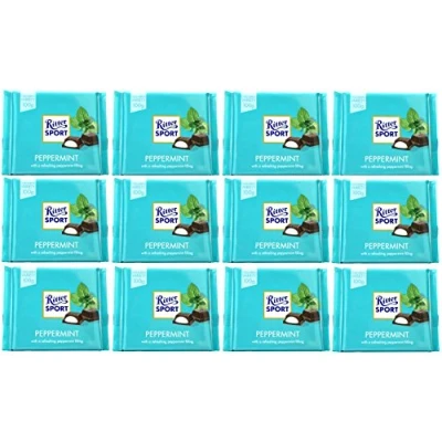 Abbildung von Ritter Sport Peppermint 100g (12 pack)