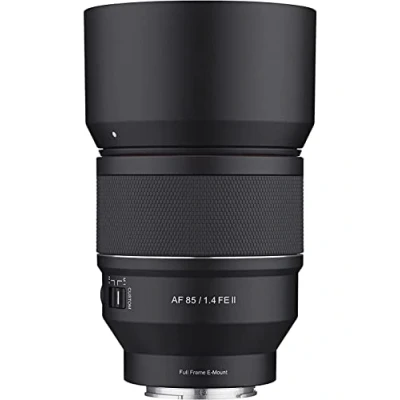 Abbildung von SAMYANG 85 mm F1.4 AF Serie II Vollformat Teleobjektiv für Sony E (SYIO85SE2 E), Schwarz