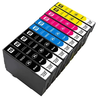 Abbildung von ESMONLINE Epson 16 Set 10er Multipack kompatible Druckerpatronen als Ersatz für XL Workforce WF 2760DWF 2750DWF 2660DWF 2650DWF 2630WF 2540WF 2530WF 2520NF 2510WF 2010W