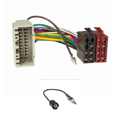 Abbildung von tomzz Audio 7006 005 Radio Anschluss Montage Set kompatibel mit Chrysler Jeep Dodge ab 2001 auf 16pol ISO Norm