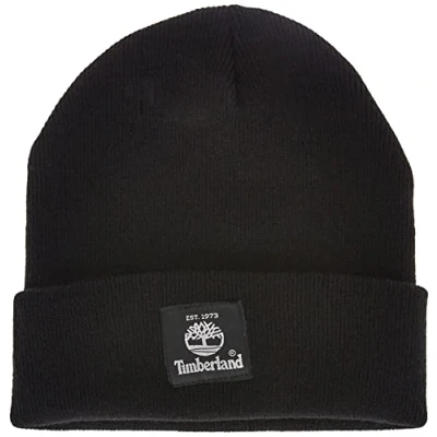 Abbildung von Timberland Unisex Erwachsene Short Watch Cap Hut für kaltes Wetter, Schwarz, Einheitsgre
