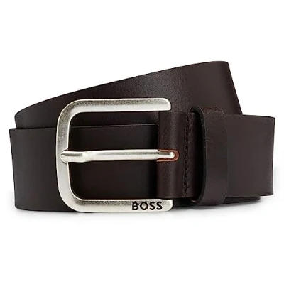 Abbildung von BOSS Janni Gürtel business, Herren, Größe: 80, Dark brown