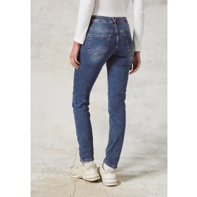 Abbildung von Cecil Jeans Slim Fit, Damen, Größe: 28x32, Blau