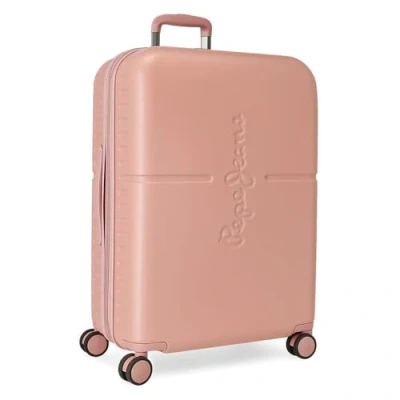 Abbildung von Pepe Jeans Highlight Mittelgroßer Koffer, 48 x 70 28 cm, Rosa, 48x70x28 cms, Koffer