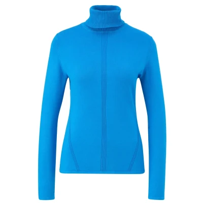 Abbildung von comma MIT Detail Strickpullover, Damen, Größe: 44, Royalblau