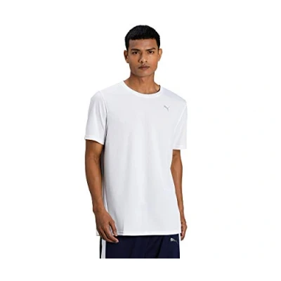 Abbildung von Puma Performance TEE Sport Tshirt, Herren, Größe: Large, White