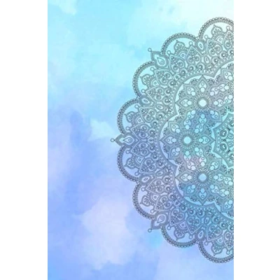 Abbildung von Mandala: Notizbuch spirituelles Notizheft Tagebuch Achtsamkeitsbuch liniert 120 Seiten ca. A5 mit Softcover