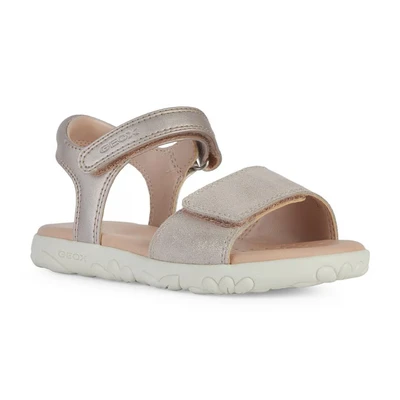 Abbildung von Geox J SANDAL HAITI GIRL Sandale, Sommerschuh, Klettschuh, Sandalette, mit breitem Klettverschluss