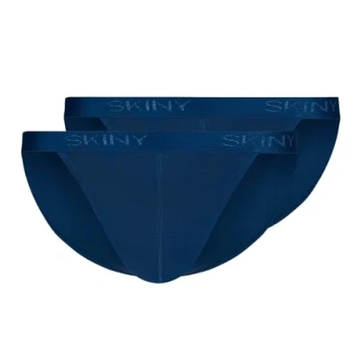 Abbildung von Skiny Slip 2er Pack Basic (Spar Set, 2 St) / Unterhose Baumwolle Ohne Eingriff Atmungsaktiv