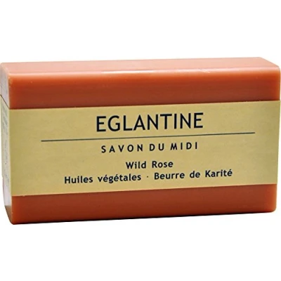 Abbildung von Savon du Midi Karitébutter Seife mit Wildrose (100 g)