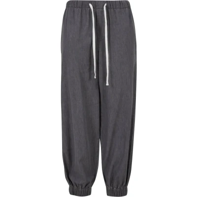Abbildung von Urban Classics Jeans Tapered Fit, Damen, Größe: Large, Midgrey