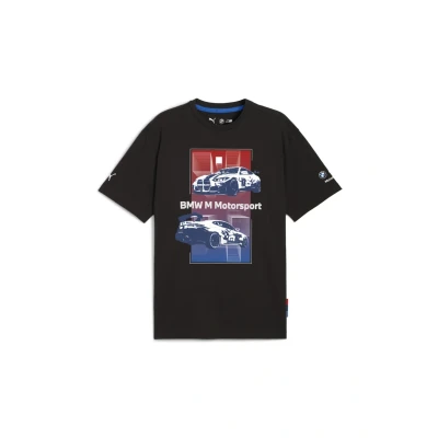 Abbildung von Puma BMW Motorsport Block Tshirt print, Herren, Größe: XXL, Black