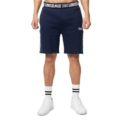 Abbildung von Lonsdale Normale Passform BRAY Shorts, Herren, Größe: XL, Navy white