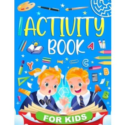 Abbildung von Activity Book For Kids Ages 10 12 Years old: Mixed Logic Puzzles Kids. Includes Word Search, Scramble, Crossword, Math, Number Place, Sudoku, Mazes And More!