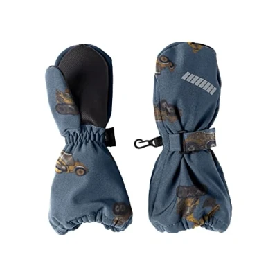 Abbildung von Name it NMMALFA08 Mitten Digger Unisex Fäustling für Kinder, Größe: 98 104, Bering sea