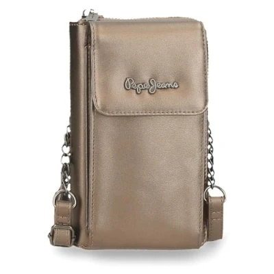 Abbildung von Pepe Jeans Ruby Umhängetasche klein, Beige, 11 x 20 4 cm, Polyester und PU, 0,88 l von Joumma Bags, Talla única, Kleine