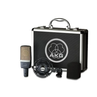 Abbildung von AKG Pro Audio C214 Professionelles Kondensatormikrofon mit großer Membran, passendes Paar