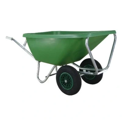 Abbildung von Fort Schubkarre Farm &amp; Stable 200/2, zweirädrig, Flex Pro NML, 200L, Fort, Grün Geeignet für Ziegen Schafe