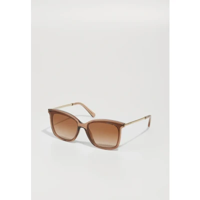 Abbildung von Michael Kors Zermatt Sonnenbrille, Damen, Größe: 61, Brown transparent