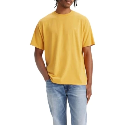 Abbildung von Levi&#039;s T Shirt Herren, Garment Dye Ochre, M