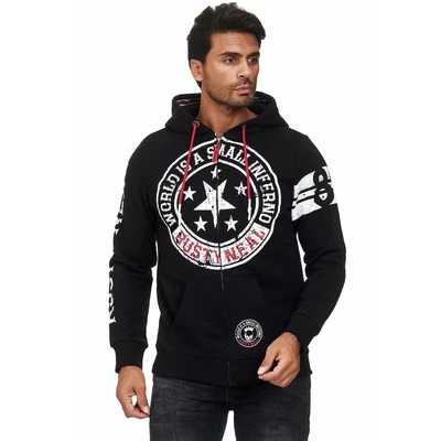 Abbildung von Rusty Neal Sweatjacke, Herren, Größe: Medium, Schwarz