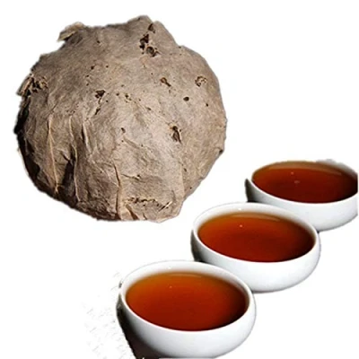 Abbildung von 100g (0.22LB) tee 1 packung mini alt Pu&#039;er Yunnan Pu er Schwarzer Puer Chinesischer Reifer Puerh gesundes essen erh Alte bäume gekochter Roter