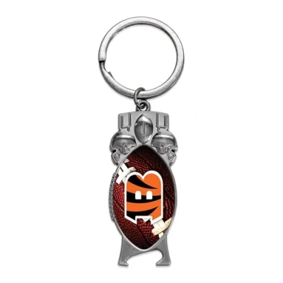 Abbildung von Rico Industries NFL Football Cincinnati Bengals geformter Flaschenöffner, Schlüsselanhänger, tolles Geschenk