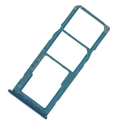 Abbildung von NG Mobile Simkarten SIM Karten Tray Halter Schlitten Einschub für Samsung Galaxy A50 SM A505F blau