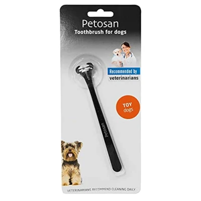 Abbildung von Petosan Tierzahnbürste Zahnbürste für kleine Hunde