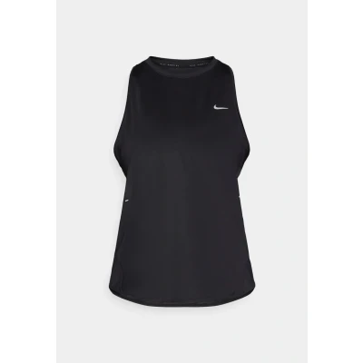 Abbildung von Nike Performance Swift TANK Top, Damen, Größe: Large, Black/reflective silver