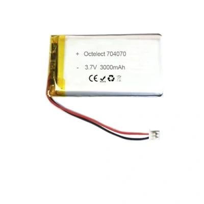 Abbildung von RAEWSTCO 704070 Polymer Lithium Batterie 3.7V 3000mAh Li Po