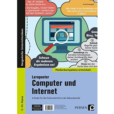 Abbildung von Lernposter Computer und Internet: 6 Poster für den Fachunterricht in der Sekundarstufe (5. bis 10. Klasse) (Medienkompetenz entwickeln)