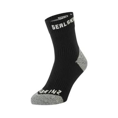 Abbildung von SEALSKINZ Unisex Waterproof Weather Ankle Length With Dunton Wasserdichte Allwetter Socken, Knöchellang, Mit Hydrostop, Neongelb, L EU