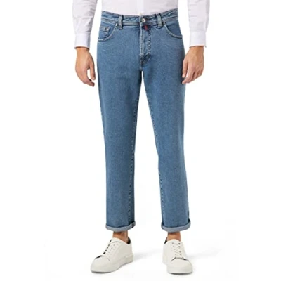 Abbildung von Pierre Cardin Herren DIJON Loose Fit Jeans, Blau (Natural Indigo 01), 36W / 34L