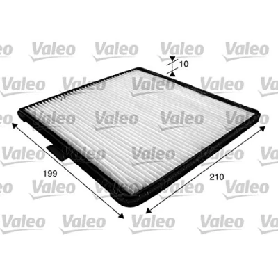 Abbildung von VALEO CLIMFILTER COMFORT 715588 Innenraumfilter Partikelfilter 197 188 10 CHEVROLET: Matiz, Spark