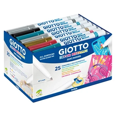 Abbildung von Giotto 5245 00 Decor Fasermaler, 17 x 11,5 8,5 cm