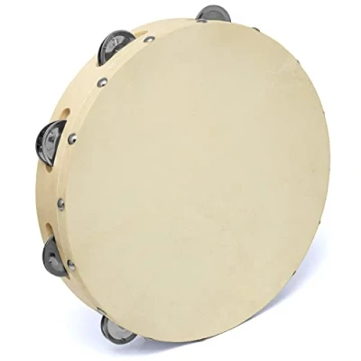 Abbildung von Tiger TAM91 08 Tambourin mit Naturfell 8&quot;