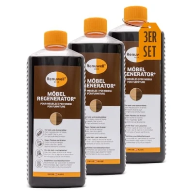 Abbildung von Renuwell 3 x 1 Liter Möbel Regenerator Spar Set