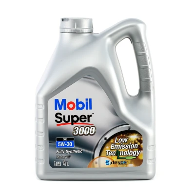 Abbildung von Mobil Super 3000 XE 5W 30 4l Motoröl 151453 VOLKSWAGEN: Passat B5 GP Variant, Golf 5 Touareg I, MERCEDES BENZ: B Klasse, C Klasse Limousine