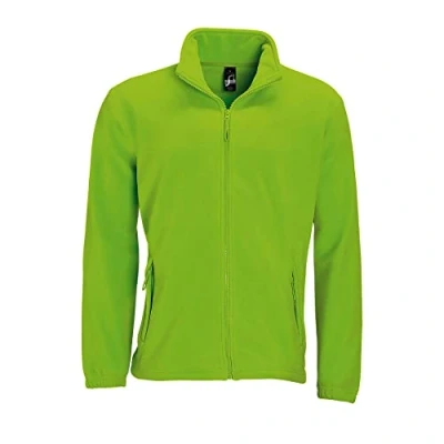 Abbildung von Sols Herren Outdoor Fleece Jacke North (Medium) (Limette)