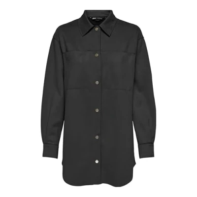 Abbildung von ONLY Damen ONLJOLINE Faux Suede Long Life CC OTW Jacke, Black, XS