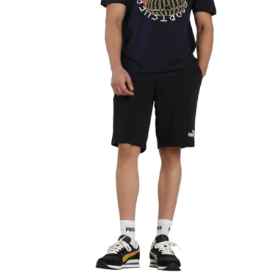 Abbildung von Puma Essentials No. 1 Logo 10&quot;Shorts Herren Mit Plain Black Größe: XXL