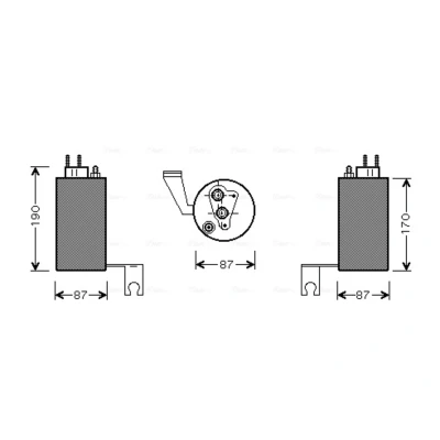 Abbildung von Trockner, Klimaanlage AVA COOLING CRD084