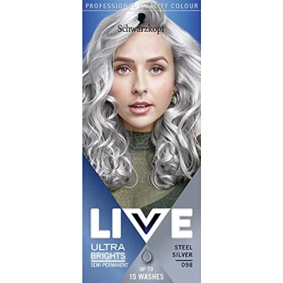 Abbildung von Schwarzkopf LIVE 98 Steel Silver, 100 ml