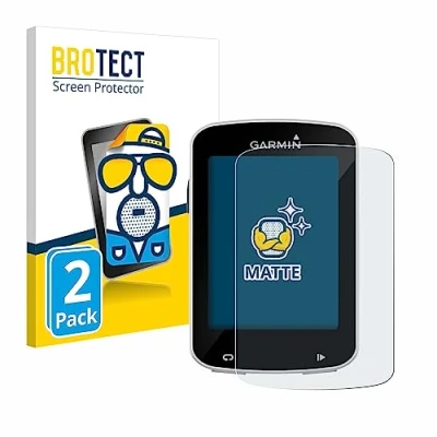 Abbildung von BROTECT Entspiegelungs Schutzfolie für Garmin Edge Explore 820 (2 Stück) Matte Displayschutz Folie, Anti Reflex, Fingerprint
