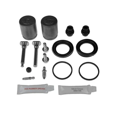 Abbildung von BLUE PRINT ADN148119 Bremssattel Reparatursatz Vorderachse NISSAN: X Trail (T30) 2.2 DCi, 2.0 4x4, Di 2.5 dCi 4x4