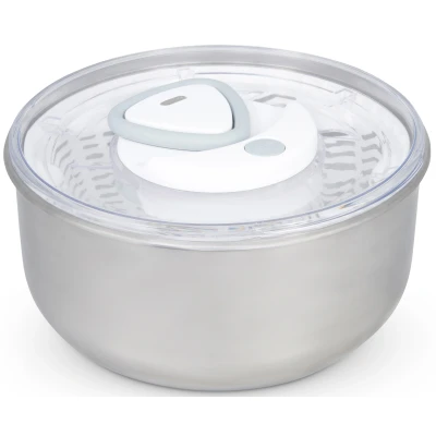 Abbildung von zyliss Salatschleuder &quot;Easy Spin 2&quot;, mit AquaVent Technologie, Edelstahl