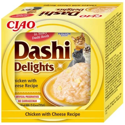 Abbildung von Dashi Delights Katzensnack Huhn und Käse