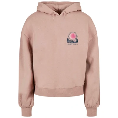 Abbildung von Merchcode Sunset Charm Kapuzenpullover, Damen, Größe: XL, Duskrose